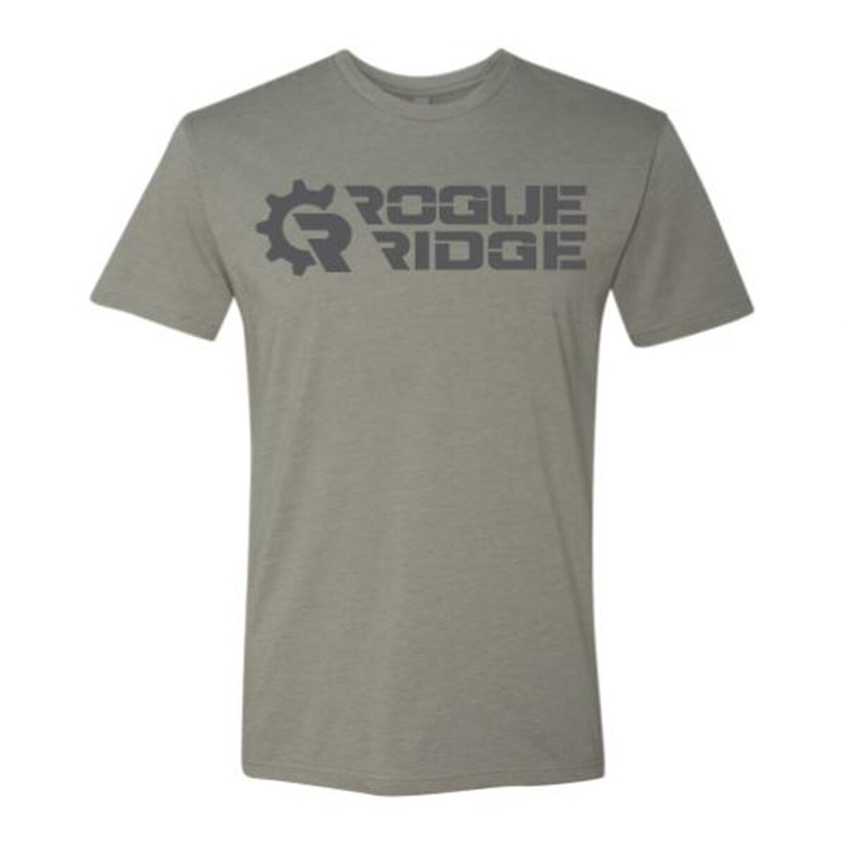 rogue ridge logo grey shirt