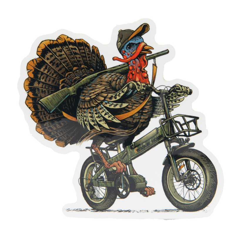Rogue Ridge Turkey Bike Sticker